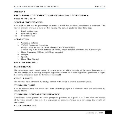 Normal consistency test | PDF
