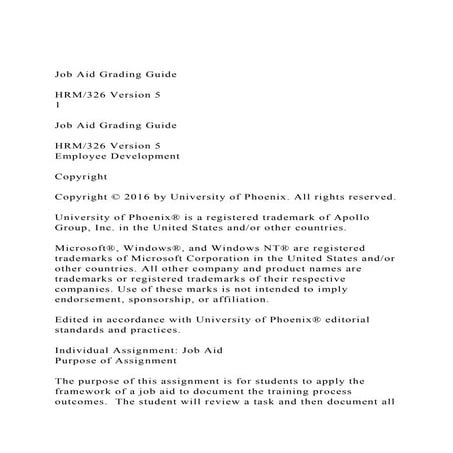 Job Aid Grading GuideHRM326 Version 51Job Aid Grading.docx