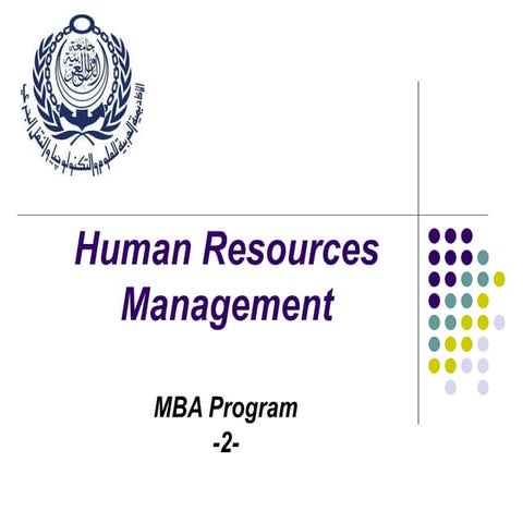 HUMAN RESOURCES MANAGEMENT Job_Analysis.ppt