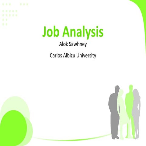 Job Analysis