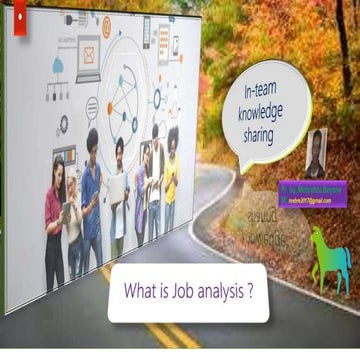 Job analysis best power point
