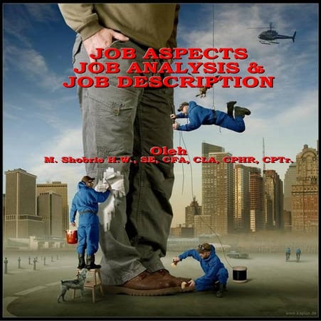 Pelatihan Job Aspects, Job Analysis & Job Description