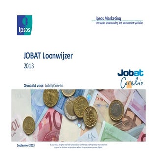 Jobat loonwijzer 2013