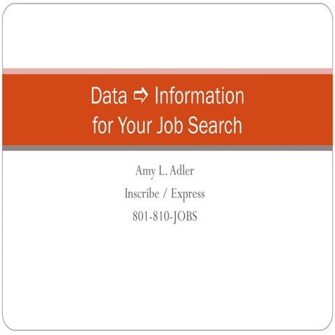 Free online resources to support your job search