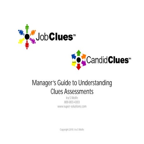 Job Clues Interpretation June2010