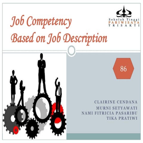 Job competencies
