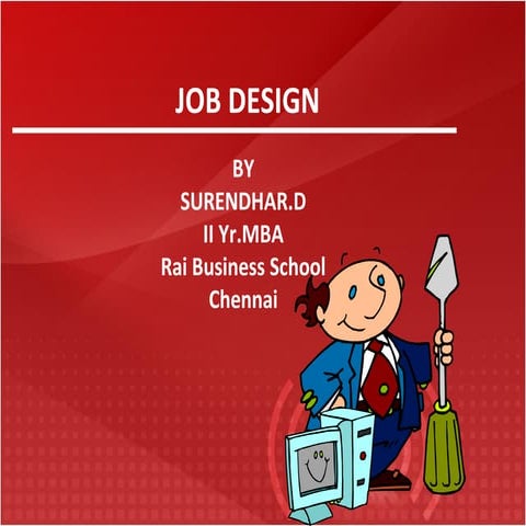Job Design