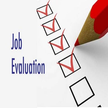 Job Evalution