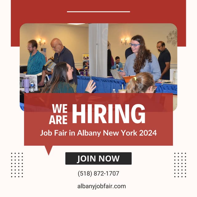 Job Fair in Albany New York 2024 PDF