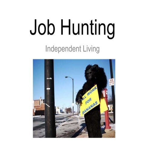 Job Hunting PowerPoint