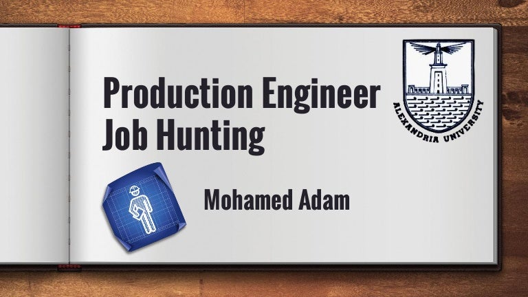 job hunting production engineering department