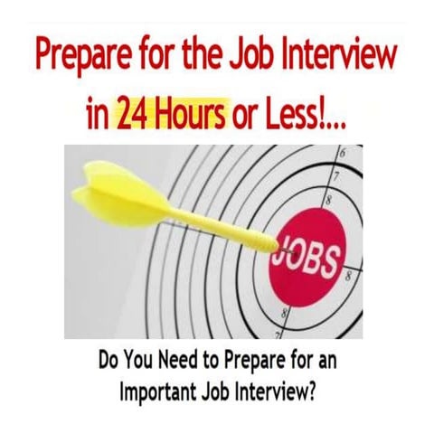 Job interview tips