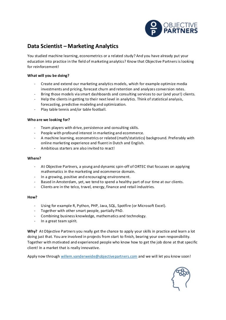 machine learning marketing analytics