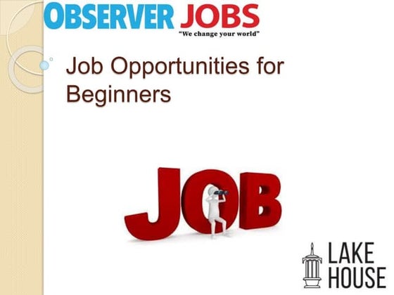 Observer Jobs presentations
