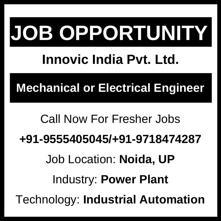 Mechanical Electrical jobs in Gurgaon, Noida, Delhi/NCR