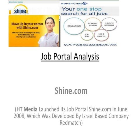 Job portal analysis ppt