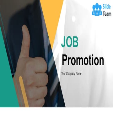 Job Promotion Powerpoint Presentation Slides