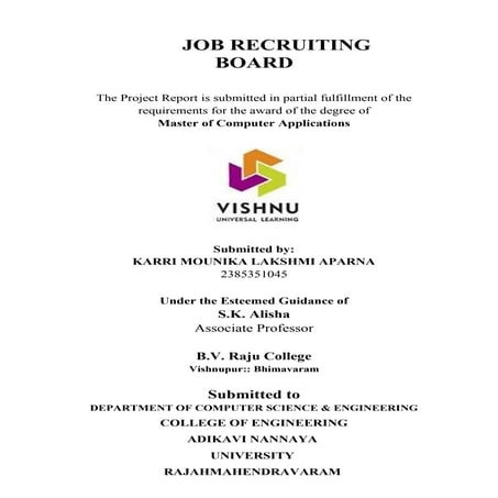 JOB RECRUITING BOARD  JOB RECRUITING BOARD