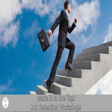 Job retention workshop