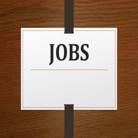 Jobs  and occupations