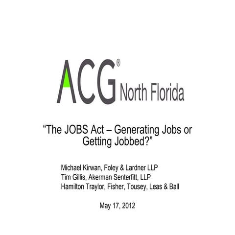 Jobs Act Presentation1(1)