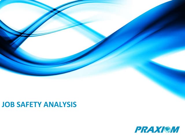 Job Safety Analysis