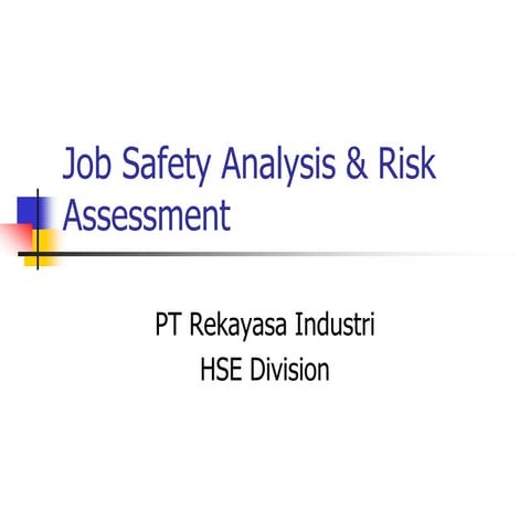 Job Safety Analysis.ppt