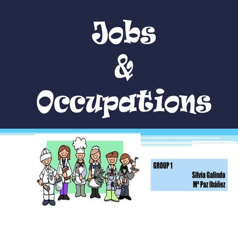 Jobs and occupations