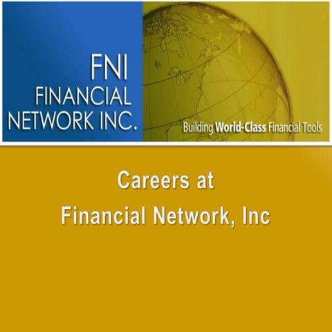 Jobs At Fni
