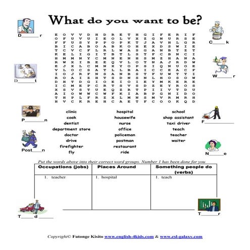 Word search puzzle | DOCX