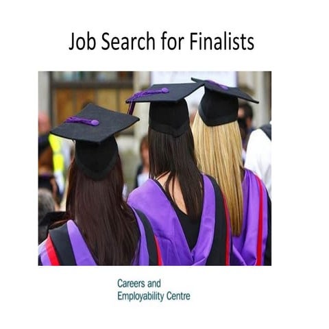 Job Search for Finalists