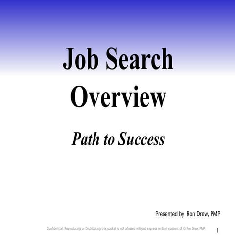 RDrew Job Search Plan V4