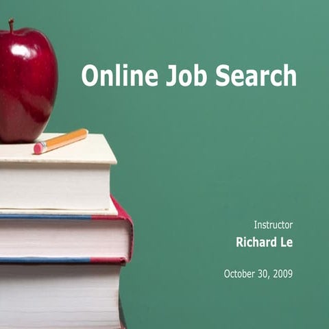 Online Job Search