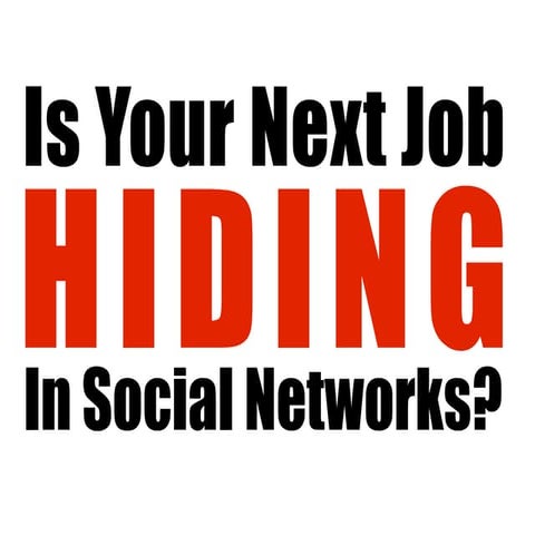 Job search social media