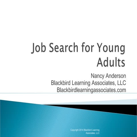 Job search young adults 2014