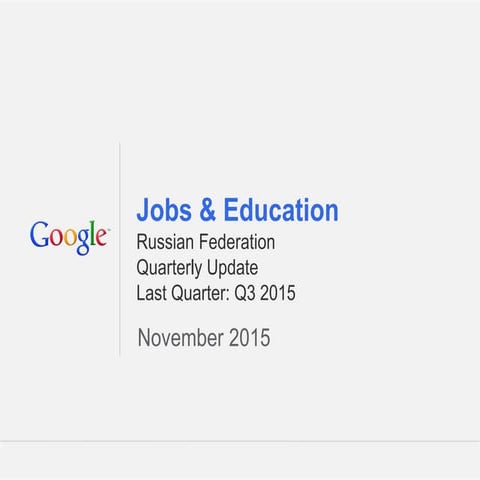 Jobs & education