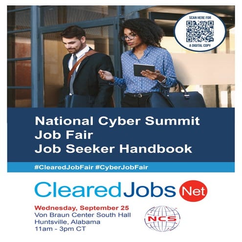 NCS Job Fair Handbook | September 25, 2024