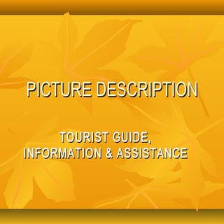 JOBS & FACILITIES IN TOURISM