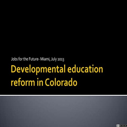 Jobs for the Future July 2013