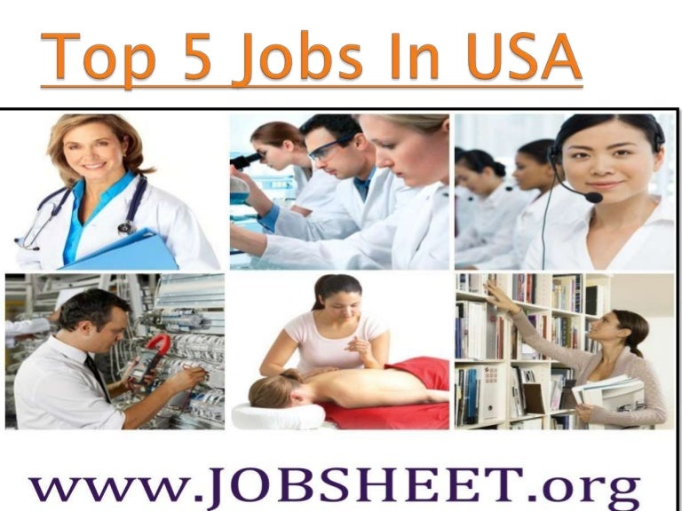 Find Best and High Paying jobs in USA