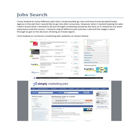 Jobs search