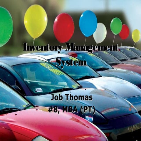 Inventory management system