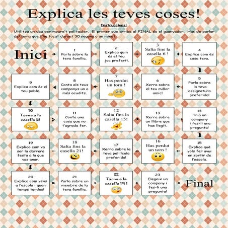 Joc explica les teves coses