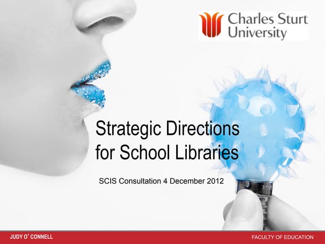 Strategic Directions for School Libraries