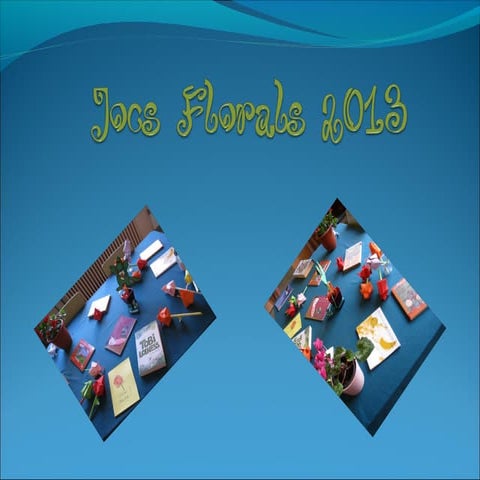Jocs florals 2013