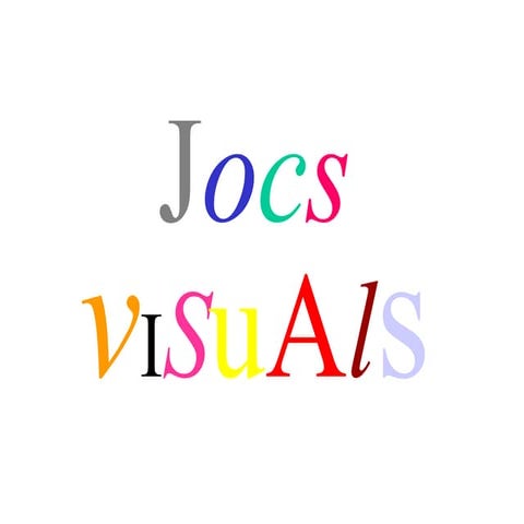 Jocs Visuals