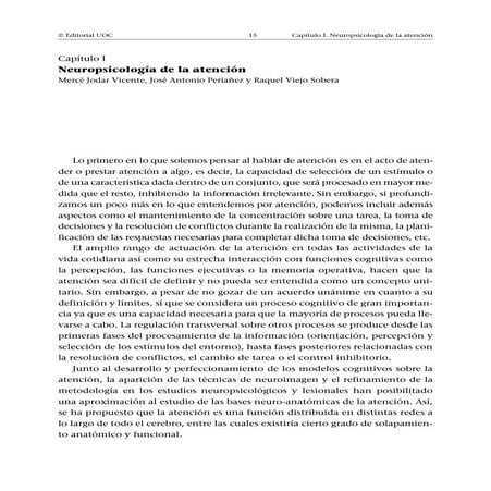Jodar (2013) neuropsicologia clínica (atencion)