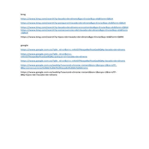 lavado de dinero