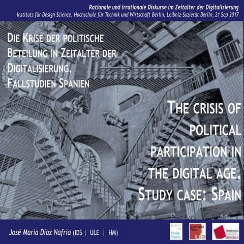 The crisis of political participation in the digital age. Study case: Spain
