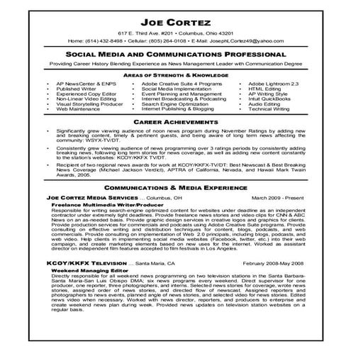 Joe Cortez Resume | PDF